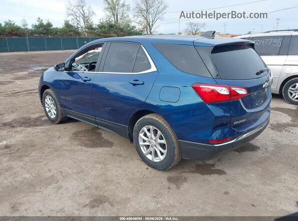 3GNAXUEVXML322382 2021 CHEVROLET EQUINOX Синий Задняя левая четверть