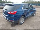 2021 Chevrolet Equinox Awd Lt Синий vin: 3GNAXUEVXML322382