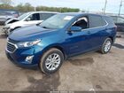 2021 Chevrolet Equinox Awd Lt Синий vin: 3GNAXUEVXML322382