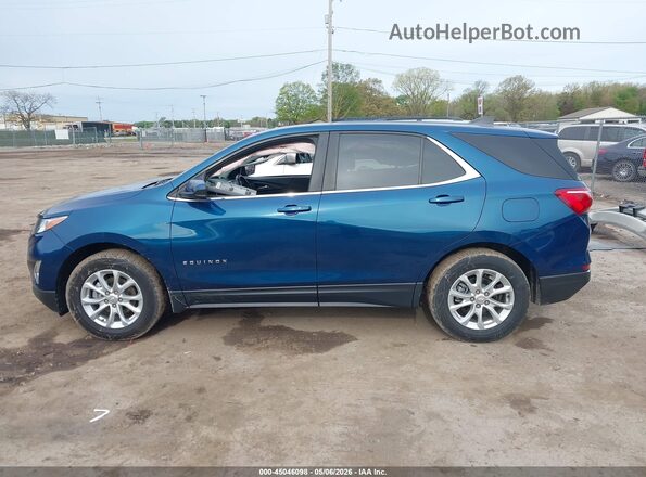 3GNAXUEVXML322382 2021 CHEVROLET EQUINOX Синий Панорамный вид салона 360°