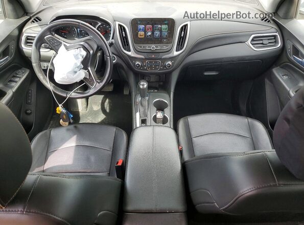 3GNAXVEV0JS605171 2018 CHEVROLET EQUINOX Silver Vista del salpicadero