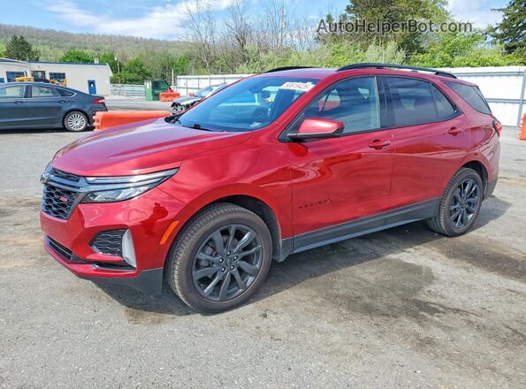 3GNAXWEG2PL148356 2023 CHEVROLET EQUINOX Red Przód lewy