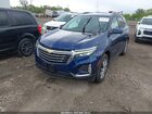 2023 Chevrolet Equinox Awd Premier Blue vin: 3GNAXXEGXPL123789