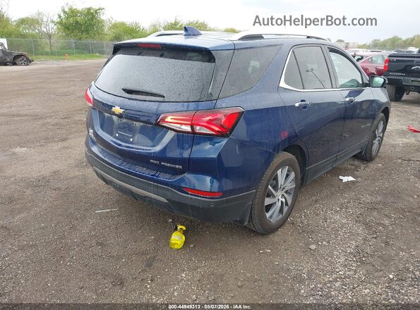 3GNAXXEGXPL123789 2023 CHEVROLET EQUINOX Blue Tył prawy