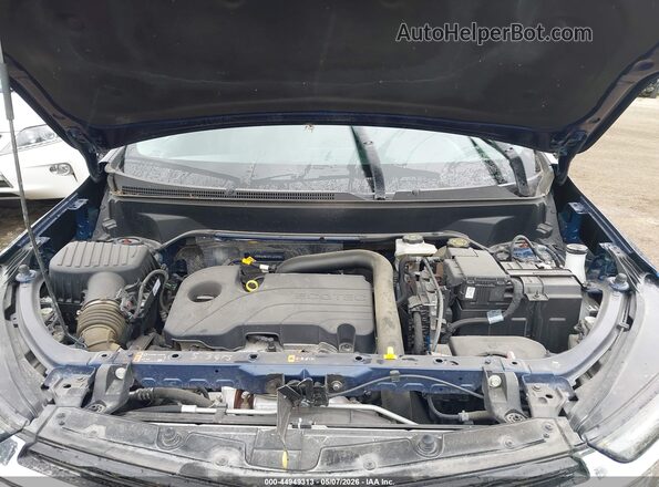 3GNAXXEGXPL123789 2023 CHEVROLET EQUINOX Blue Widok z tyłu