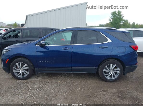 3GNAXXEGXPL123789 2023 CHEVROLET EQUINOX Blue Widok wnętrza 360 stopni
