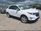 2019 Chevrolet Equinox Premier White vin: 3GNAXYEX0KS641026