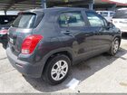 2016 Chevrolet Trax 1ls Серый vin: 3GNCJKSB3GL254472