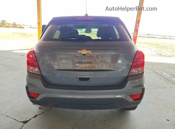 3GNCJKSB5LL207471 2020 CHEVROLET TRAX Gray Widok z tyłu