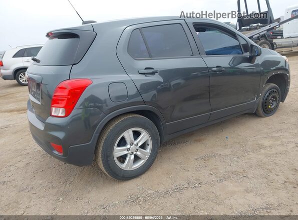 3GNCJKSB9LL199830 2020 CHEVROLET TRAX Серый Задняя правая четверть