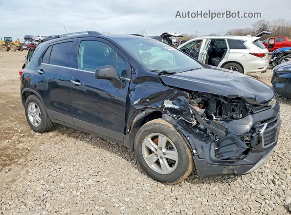 3GNCJLSB0JL323745 2018 CHEVROLET TRAX Черный Передняя правая четверть