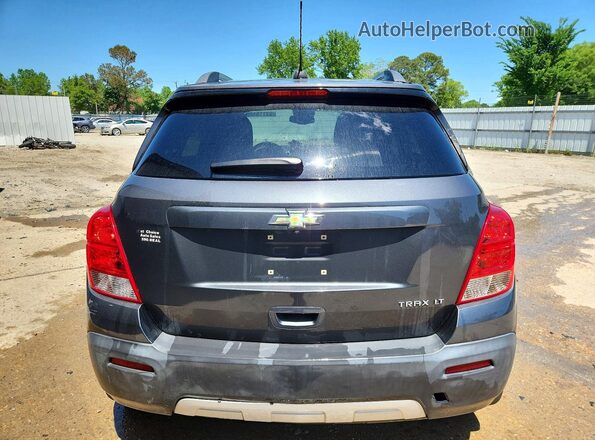 3GNCJLSB1GL279652 2016 CHEVROLET TRAX Gray Вид ззаду