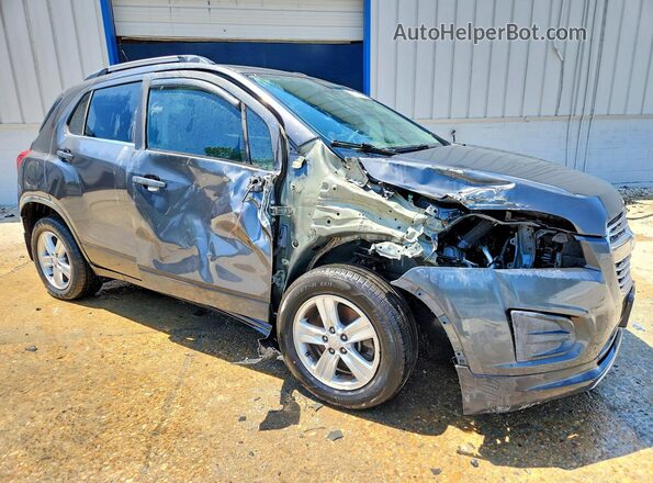3GNCJLSB1GL279652 2016 CHEVROLET TRAX Gray Передня права чверть