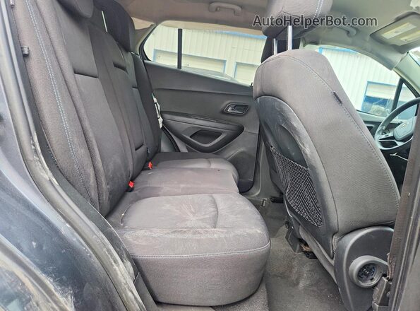 3GNCJLSB1GL279652 2016 CHEVROLET TRAX Gray Вид задньої частини салону