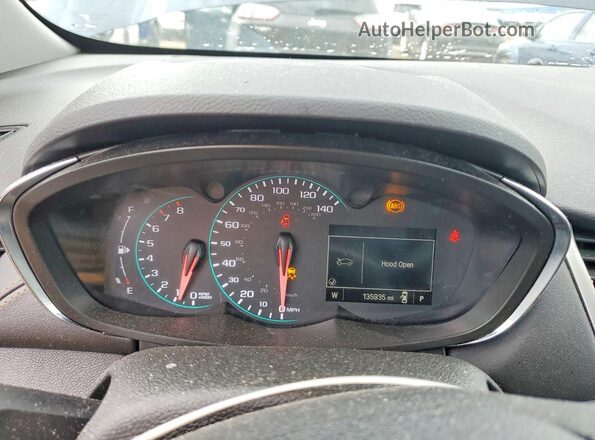 3GNCJLSB2JL343060 2018 CHEVROLET TRAX Синий Вид щитка приборов
