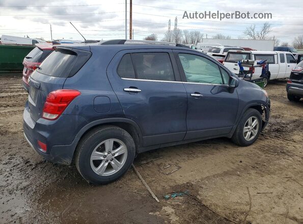 3GNCJLSB2JL343060 2018 CHEVROLET TRAX Синий Задняя правая четверть