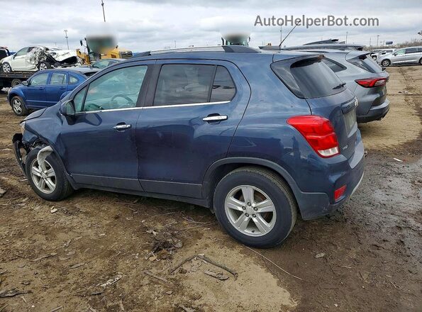 3GNCJLSB2JL343060 2018 CHEVROLET TRAX Синий Задняя левая четверть