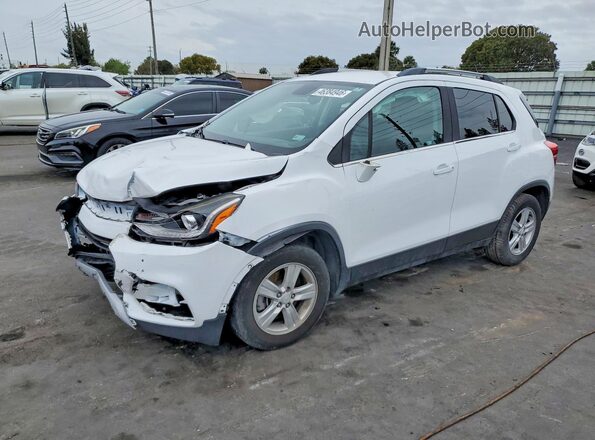 3GNCJLSB2KL351886 2019 CHEVROLET TRAX Белый Передняя левая четверть