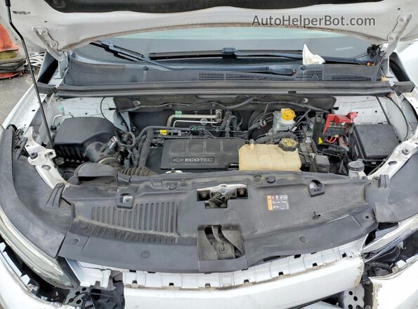3GNCJLSB2KL351886 2019 CHEVROLET TRAX Белый Вид подкапотного пространства
