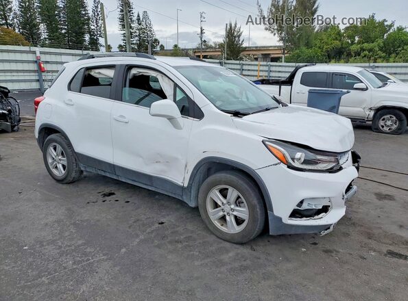 3GNCJLSB2KL351886 2019 CHEVROLET TRAX Белый Передняя правая четверть
