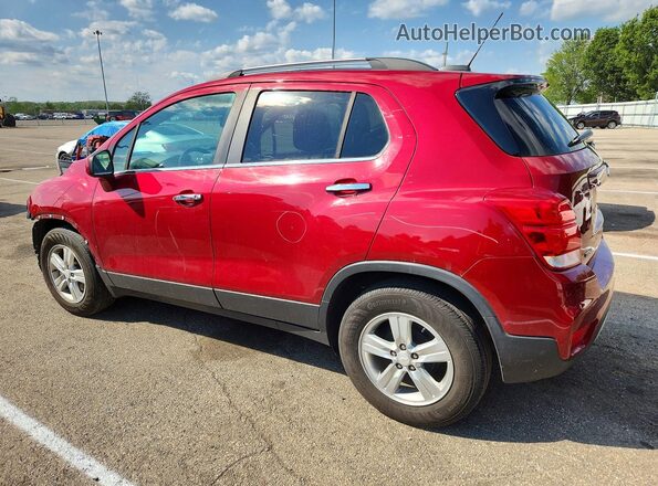 3GNCJLSB2LL137319 2020 CHEVROLET TRAX Red Rear left