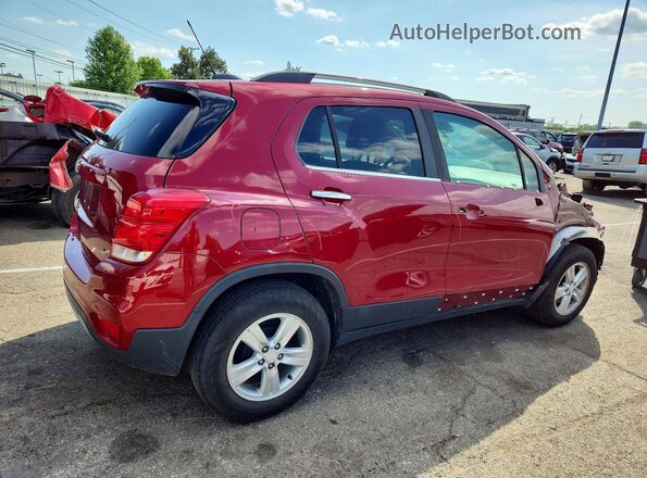 3GNCJLSB2LL137319 2020 CHEVROLET TRAX Red Rear right
