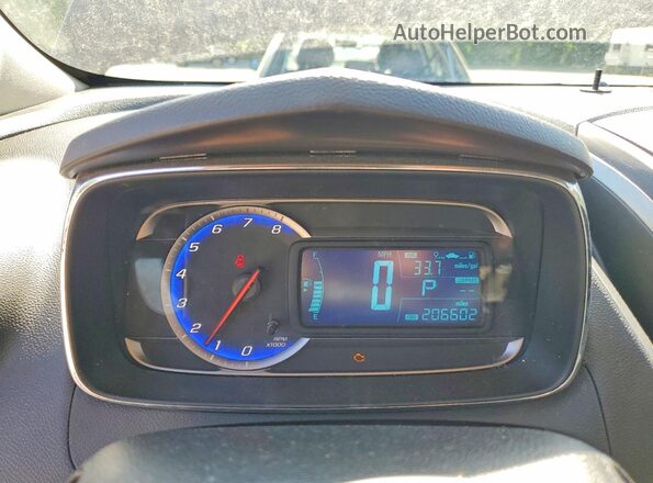 3GNCJLSB4GL257144 2016 CHEVROLET TRAX Красный Вид щитка приборов