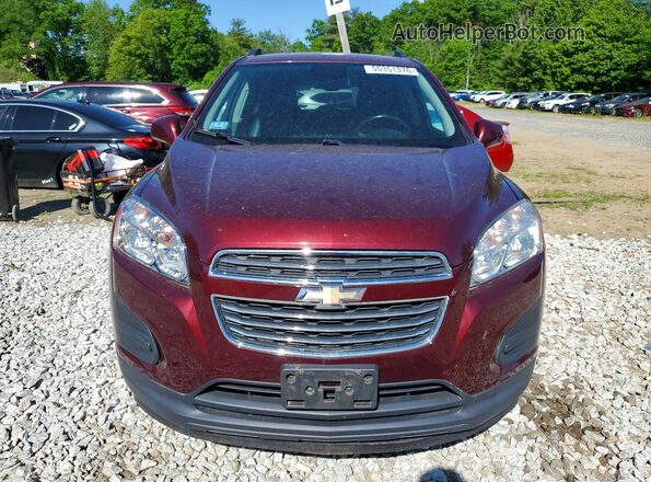 3GNCJLSB4GL257144 2016 CHEVROLET TRAX Красный Вид спереди