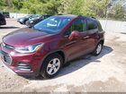 2017 Chevrolet Trax Lt Темно-бордовый vin: 3GNCJLSB4HL259395