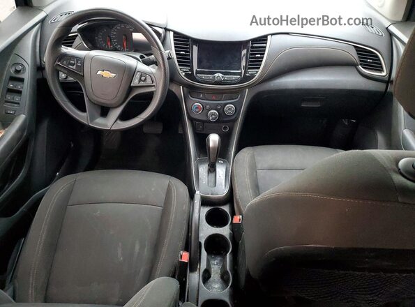 3GNCJLSB4LL308927 2020 CHEVROLET TRAX Black Widok deski rozdzielczej