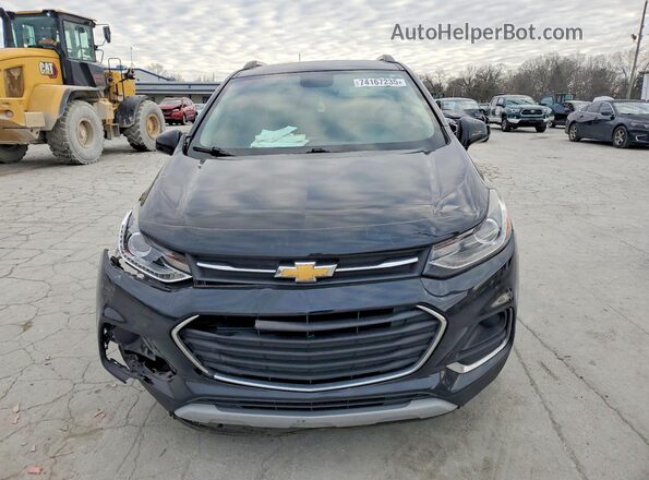 3GNCJLSB4LL308927 2020 CHEVROLET TRAX Black Widok z przodu