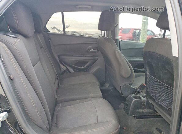 3GNCJLSB4LL308927 2020 CHEVROLET TRAX Black Widok tylnych siedzeń