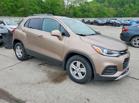 3GNCJLSB5JL392883 2018 CHEVROLET TRAX Желто-коричневый Передняя правая четверть
