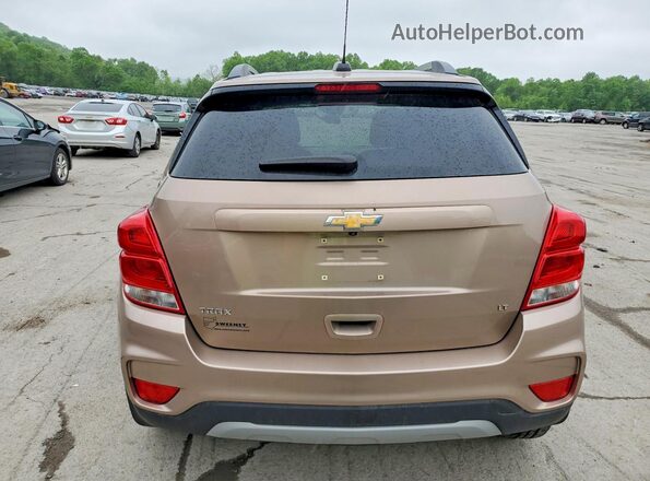 3GNCJLSB5JL392883 2018 CHEVROLET TRAX Желто-коричневый Вид сзади