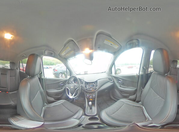3GNCJLSB5JL392883 2018 CHEVROLET TRAX Желто-коричневый Панорамный вид салона 360°