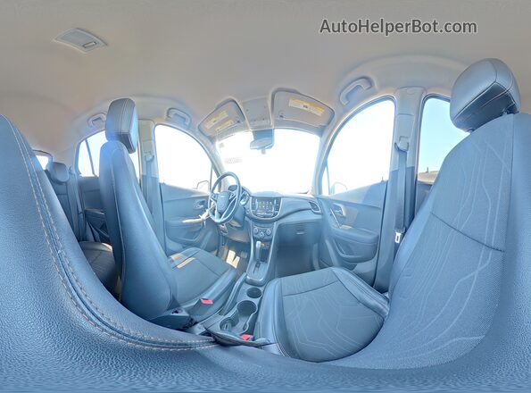 3GNCJLSB6JL179036 2018 CHEVROLET TRAX Синий Вид наклейки с VIN-кодом