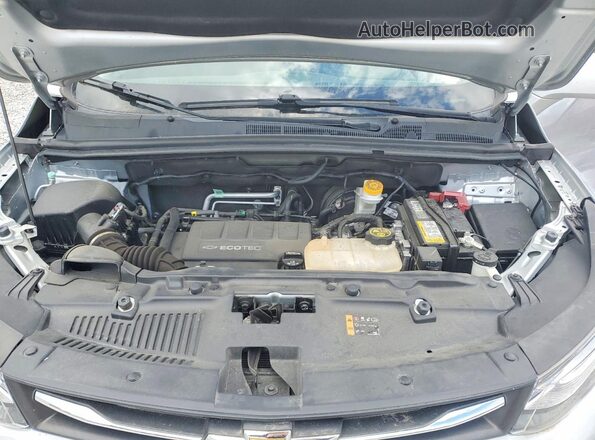 3GNCJLSB6LL328712 2020 CHEVROLET TRAX Silver ძრავის განყოფილების ხედი