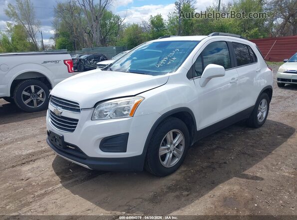 3GNCJLSB7GL127519 2016 CHEVROLET TRAX Белый Передняя левая четверть