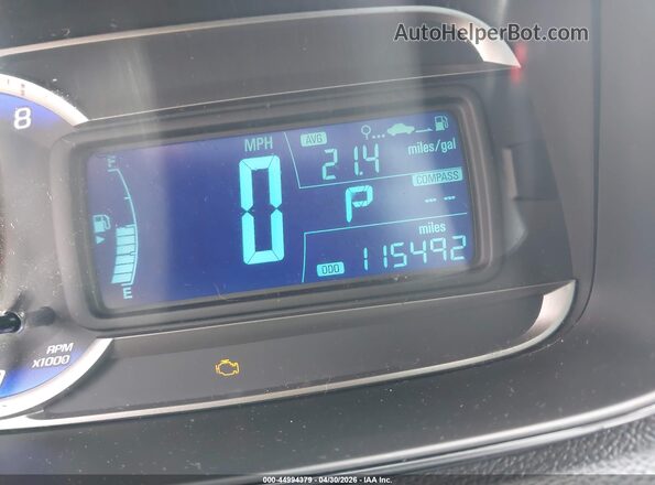 3GNCJLSB7GL127519 2016 CHEVROLET TRAX Белый Вид задних сидений