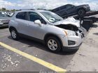 2016 Chevrolet Trax Lt Silver vin: 3GNCJLSB7GL262046