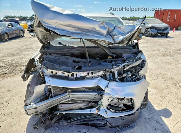 3GNCJLSB7JL256285 2018 CHEVROLET TRAX Silver Widok z przodu