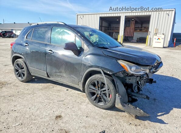 3GNCJLSB7KL133104 2019 CHEVROLET TRAX Черный Передняя правая четверть