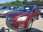 2016 Chevrolet Trax Lt Maroon vin: 3GNCJLSB8GL185879