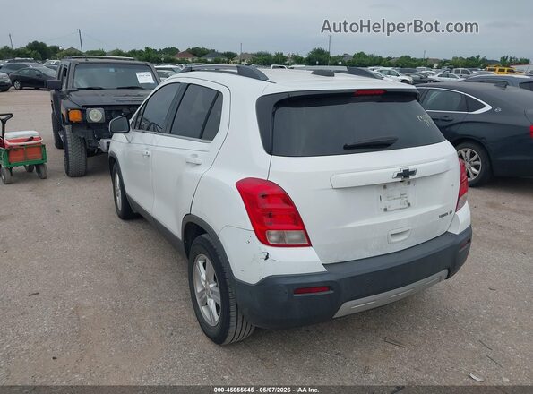 3GNCJLSB9GL219568 2016 CHEVROLET TRAX Белый Задняя левая четверть