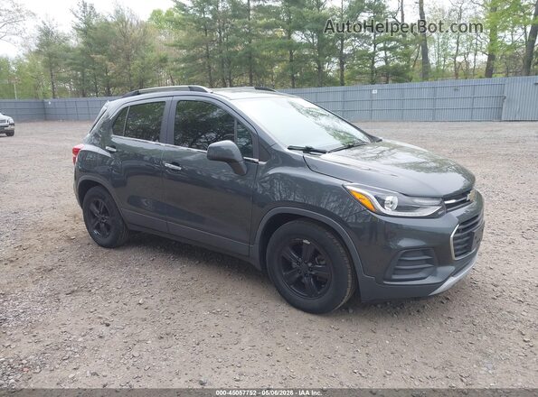 3GNCJLSB9JL233560 2018 CHEVROLET TRAX Серый Передняя правая четверть