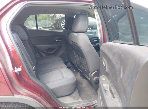 3GNCJLSBXGL269170 2016 CHEVROLET TRAX Темно-бордовый Вид наклейки с VIN-кодом