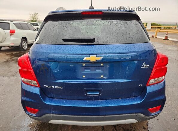 3GNCJPSB0LL179608 2020 CHEVROLET TRAX Blue Widok z tyłu