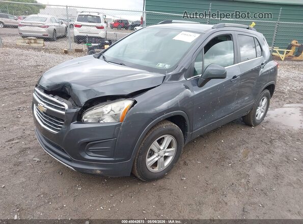 3GNCJPSB1GL245136 2016 CHEVROLET TRAX Серый Передняя левая четверть