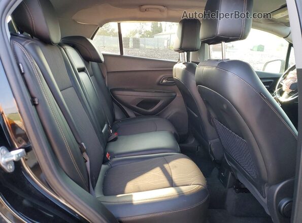 3GNCJPSB1LL329130 2020 CHEVROLET TRAX Черный Вид задней части салона