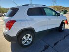 2016 Chevrolet Trax 1lt White vin: 3GNCJPSB2GL187814